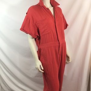 Free People cotton jumpsuit, size M